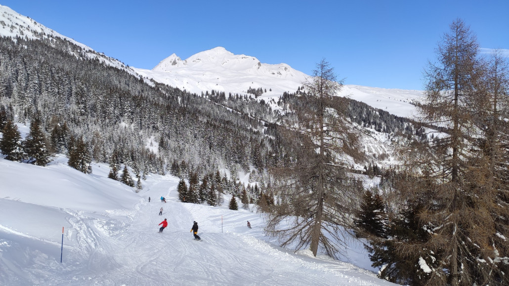 Blaue Piste Lagunc