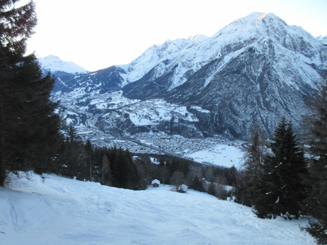 Blick nach Landeck (ca. 1.390 m)