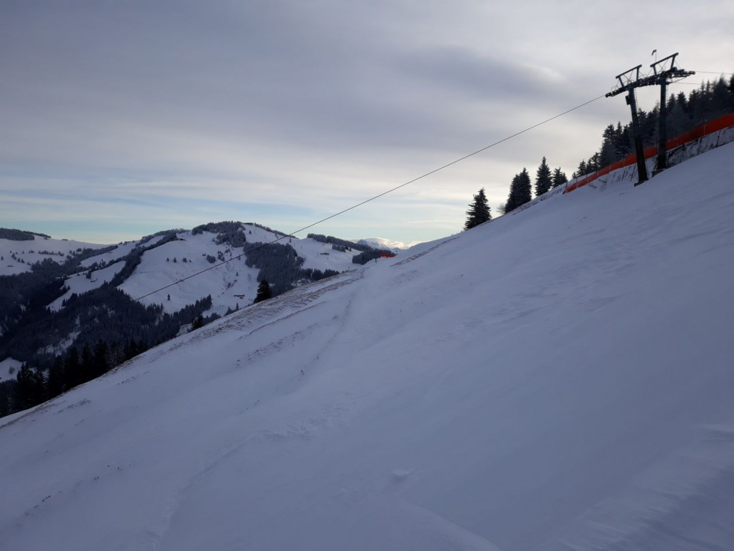 Abgewehte Stellen bei den Keatalmen