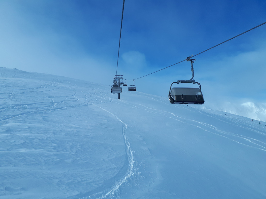 Sonne auf Laufböden