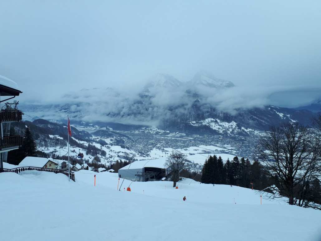 Bis zur Mittelstation noch perfekt