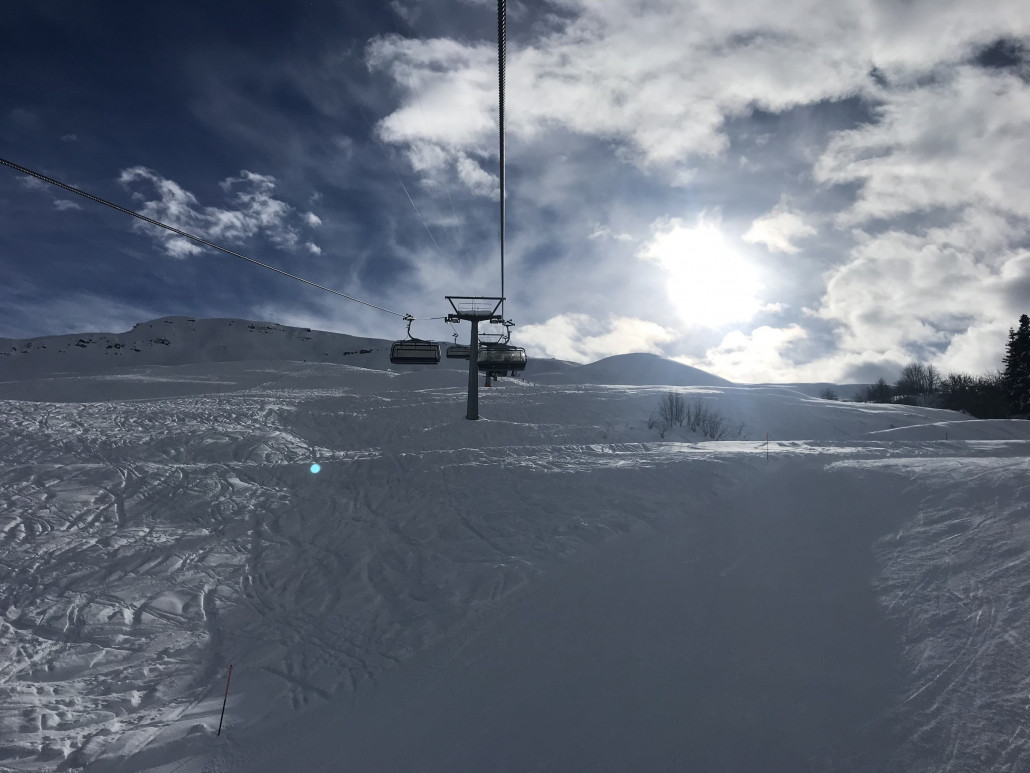 Die Sonne blendet ;-)