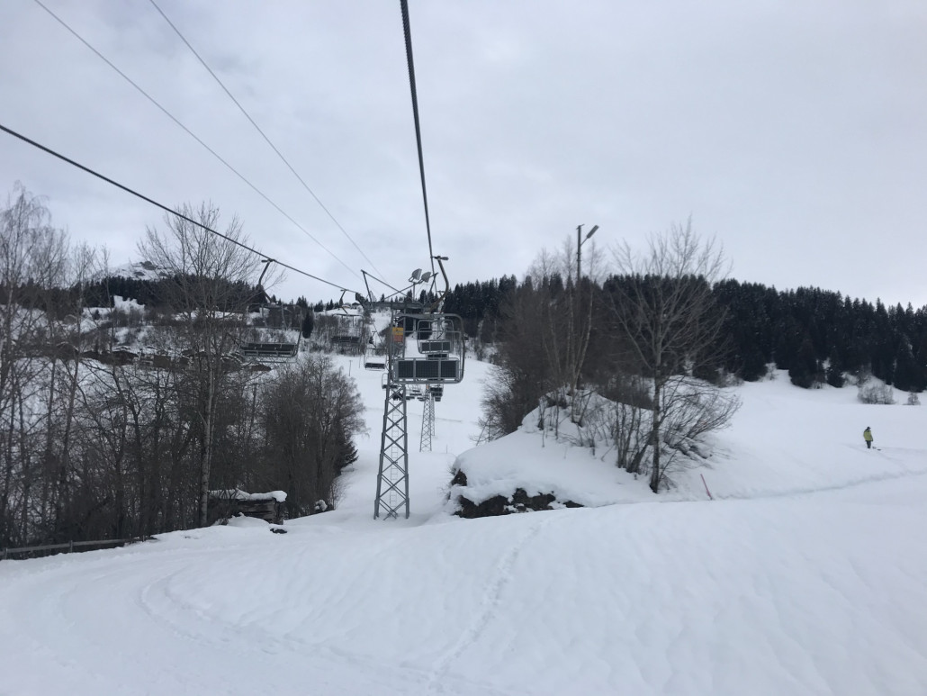 Zum Schluss nochmal mit trockenen Hintern hoch