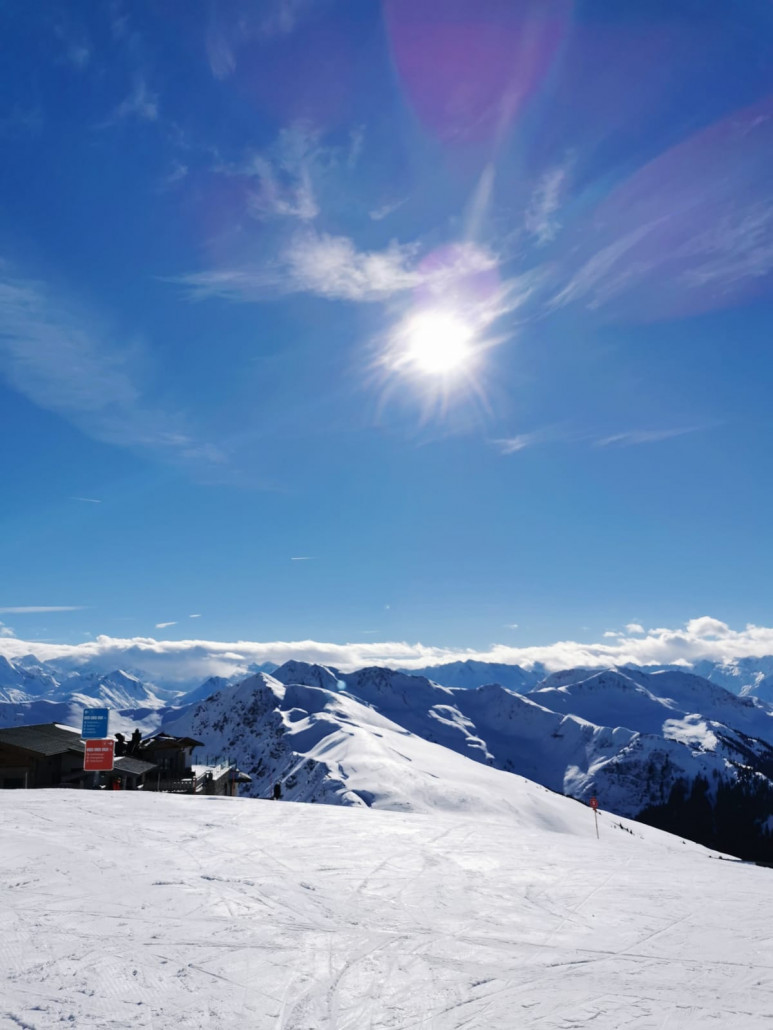 Es wurde im Verlauf des Tages immer sonniger!