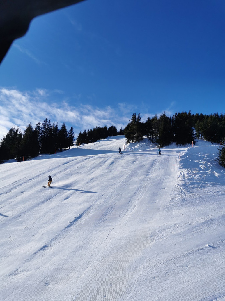 harte Pisten morgens