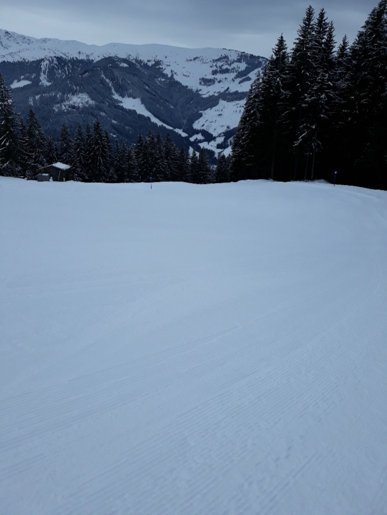 Piste 111 Richtung Choralm Talstation