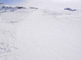 Piste &amp;quot;Pas-de-Bouef&amp;quot; von unten gesehen.