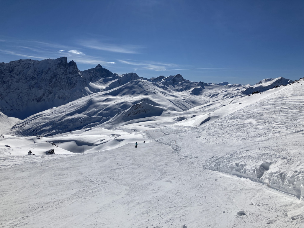 15. Landschaftlich ansprechend. Sicher eine der volleren Pisten heute.