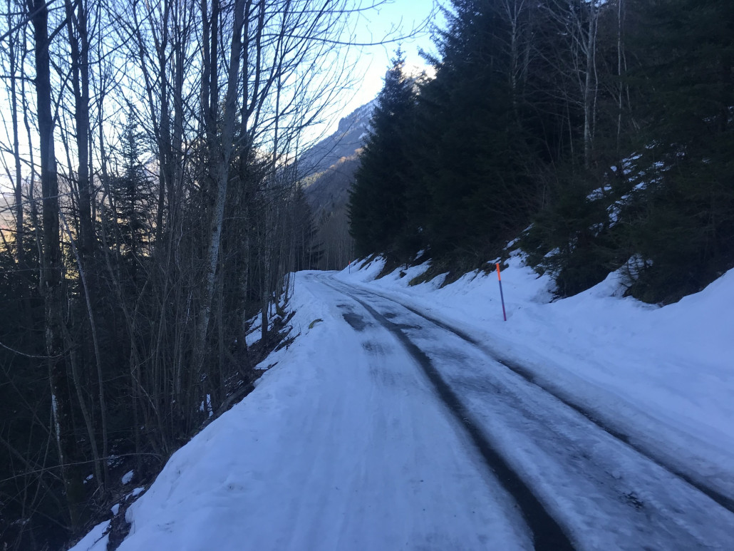 Man muss schauen, dass man nicht zu schnell wird.