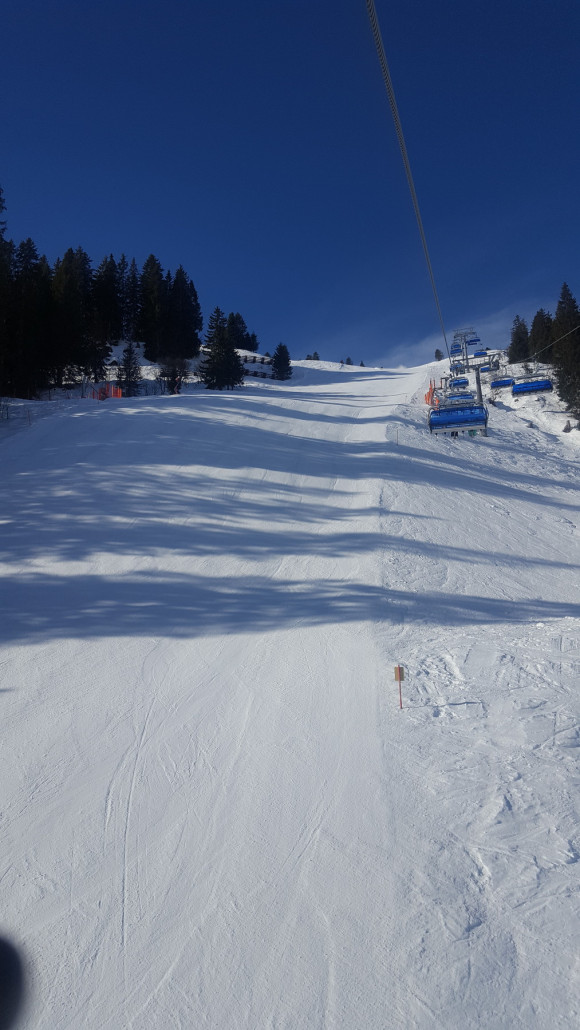 Sunnegg Steilhang.. menschenleer und schön uu fahren