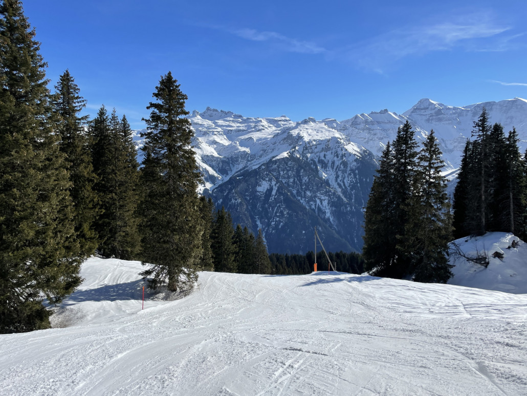 Piste Nr. 5 vom Seblengrat nach Mattwald