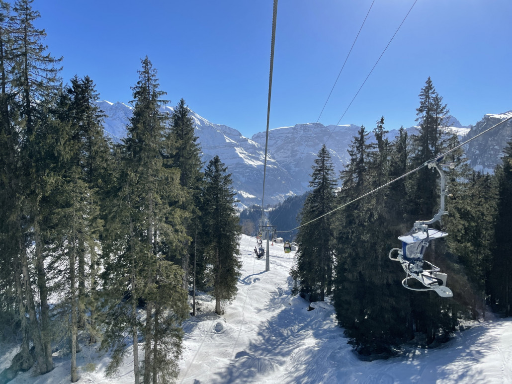 Bergfahrt Kombibahn Gummen
