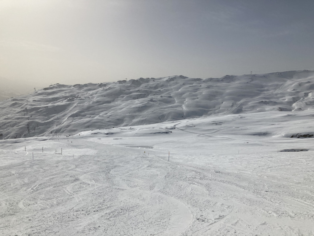 Die grossen Weiten gefallen mir hier sehr. Auch toll finde ich die vielen flachen Pisten. Das gemütliche Dahingleiten finde ich cool. Aber steile Pisten dürfen natürlich nicht fehlen, davon gibt es glücklicherweise ja einige.