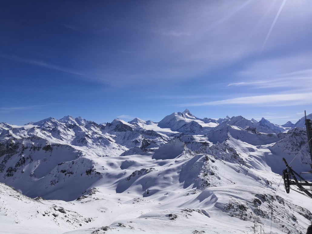 Weisshorn mit Poma-Lift