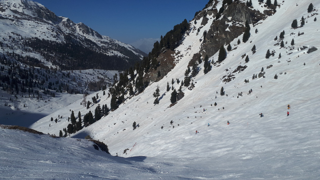 Engstelle ist Immer noch breit