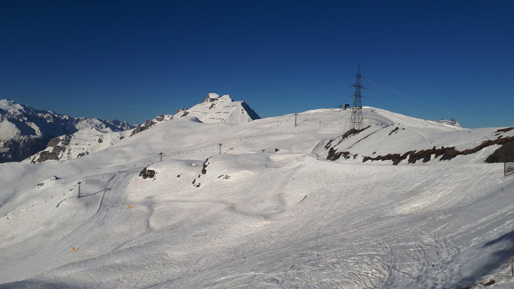 Morgens direkt zur Sonnenseite am Tournelle.
