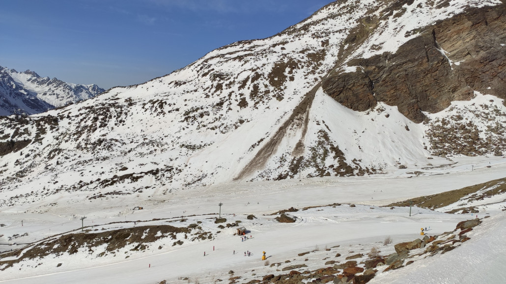 Lawinenkegel Sandiger Boden