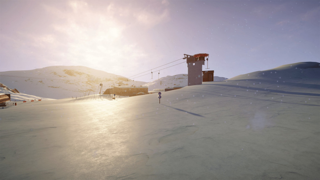 Antriebsstation am Berg des 2-SL Christböden