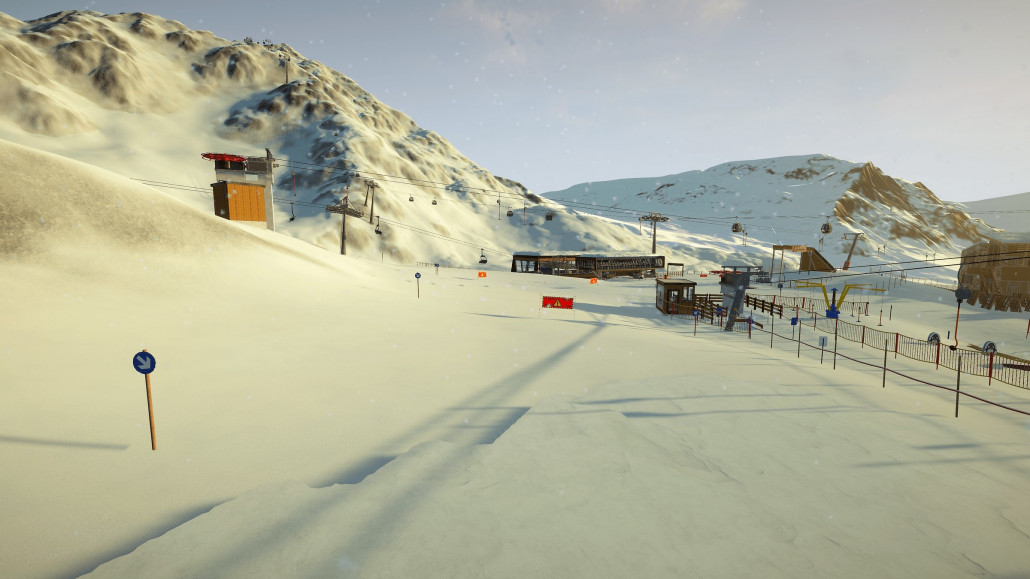 Und nochmal der Mittagssattellift mit Christbödenlift, 6-CLD/B Falkeneck und 10-MGD Kristallspitze