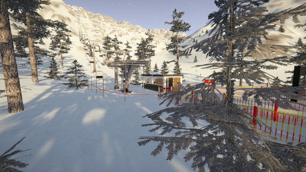 auch hier kommt später eine Doppelmayr 2-CLF hin