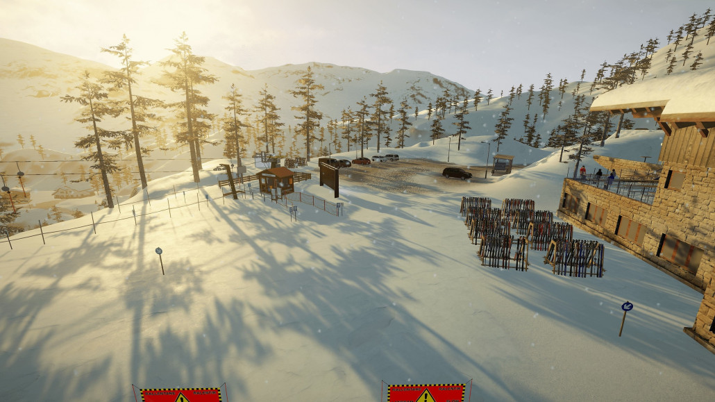 Weiter unten befindet sich das Almrestaurant Hexenthaja. Hier befindet sich zusätzlich ein kleiner Parkplatz und ein weiterer Einstieg ins Skigebiet. Der Hexenthajalift dient auch als Rückbringerlift