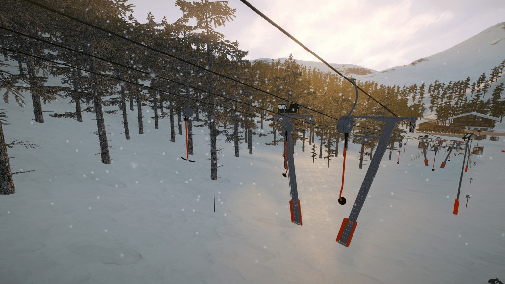 Die beiden Anlagen sind als Paralelllifte ausgeführt bis