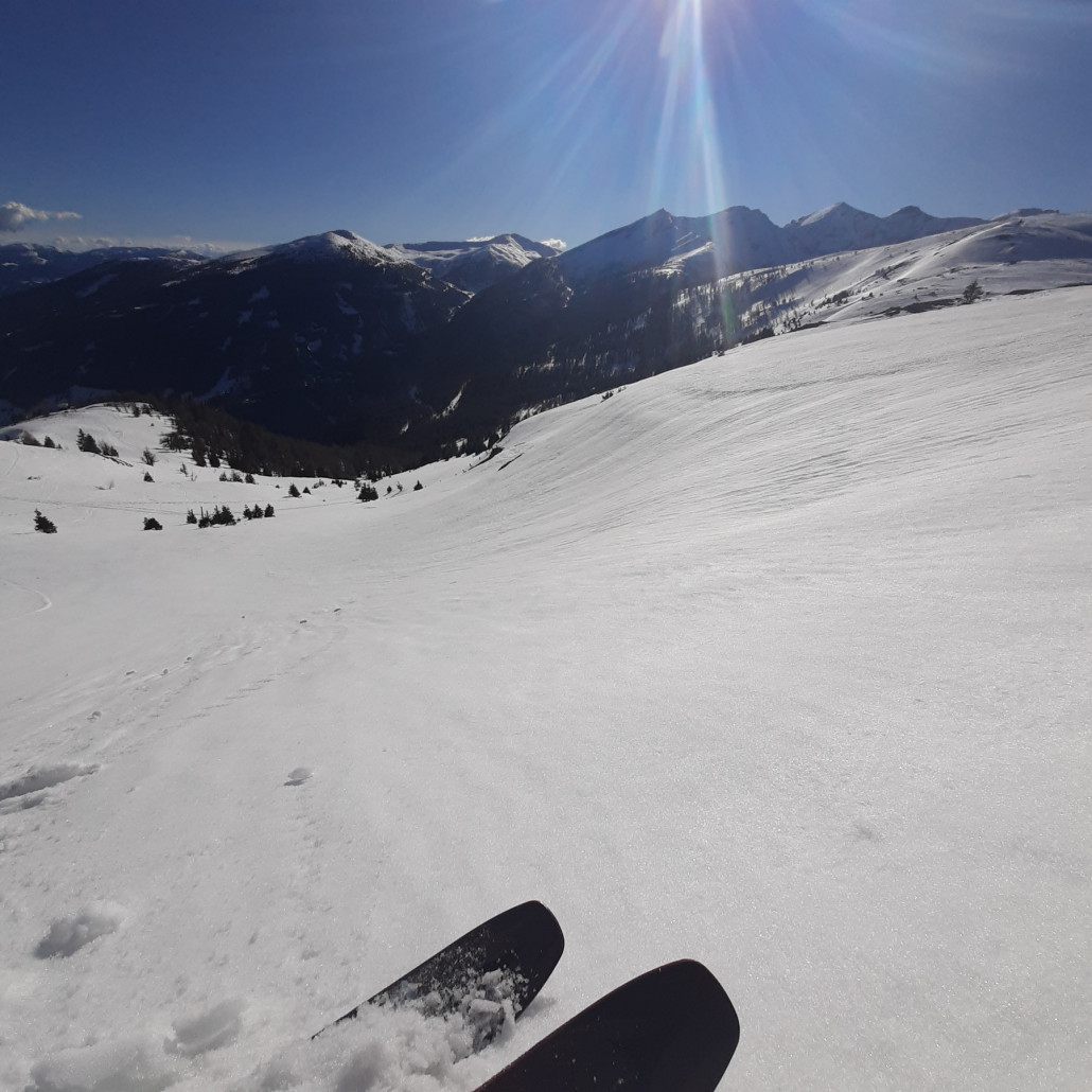 Südseitig Butterfirn pur