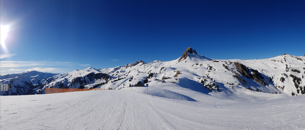 Auch Dienstag Nachmittag nochmal diese schöne Aussicht