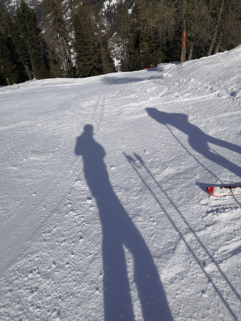 Letztes Stück vor dem langen Ziehweg.