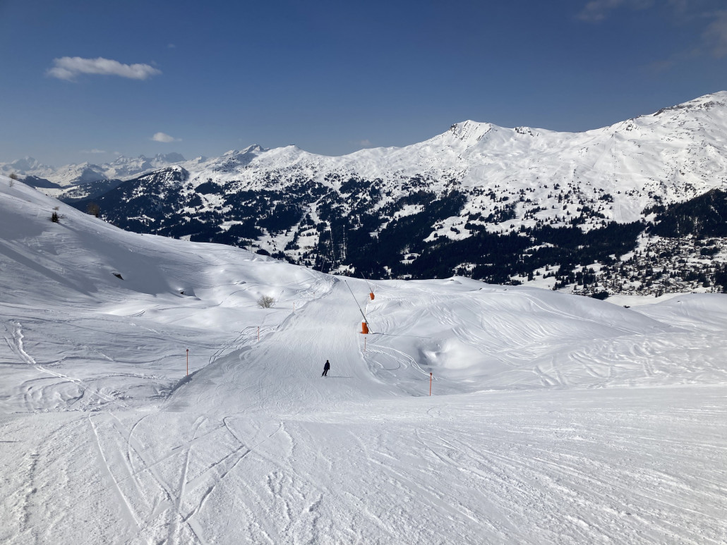 Verbindung rüber nach Scharmoin