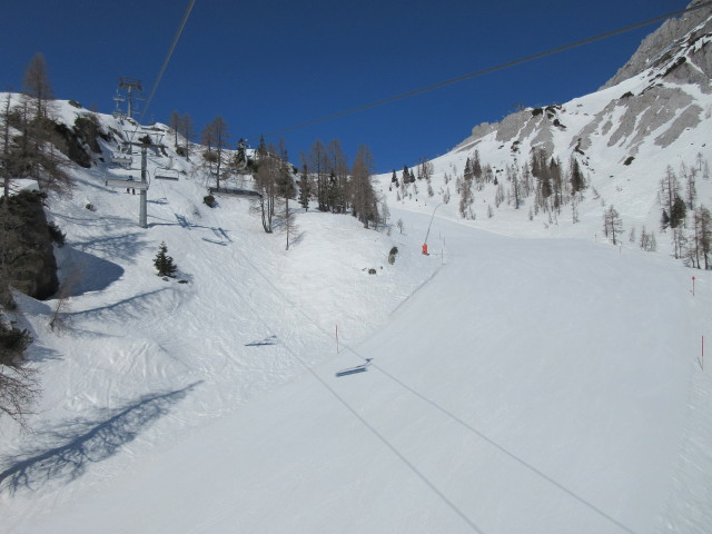 6-CLD Garnitzen I "La Prima", darunter die Garnitzen-Alm-Abfahrt