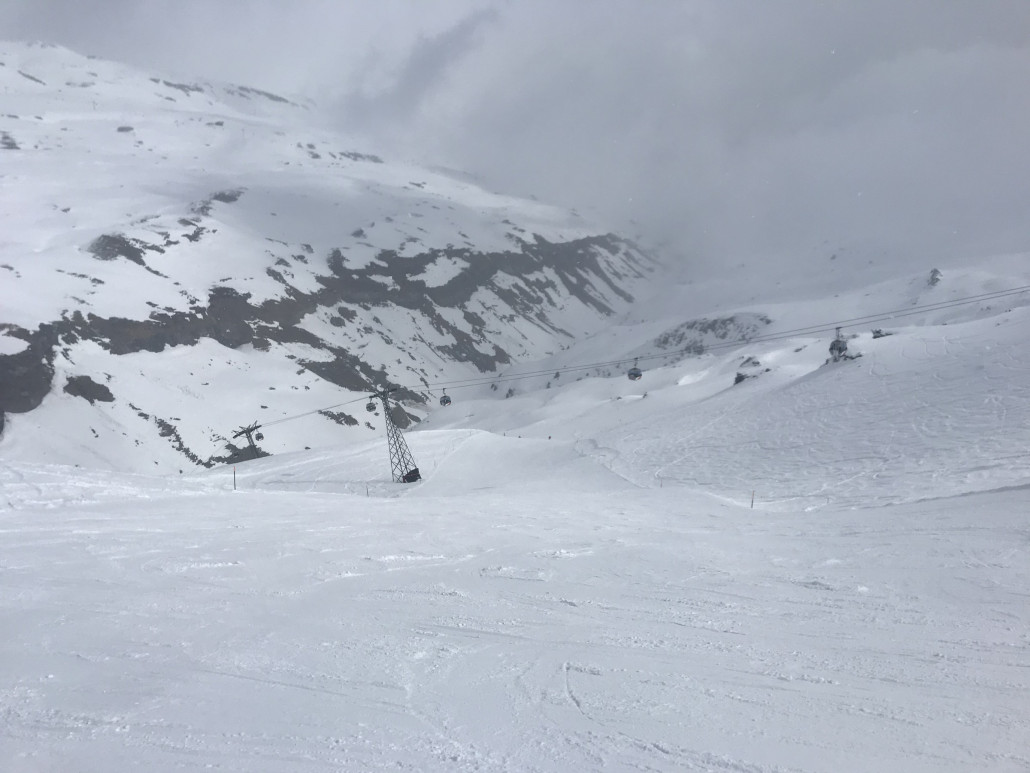 Eine der besten Pisten heute, die 41