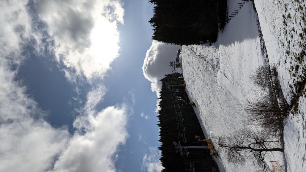 Kleine Büre wie jedes Jahr mit am meisten Schnee und schön zu fahren.