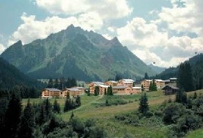 Sommeransicht mit Ritzenspitzen