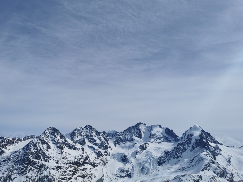Aussicht Corvatsch Berg