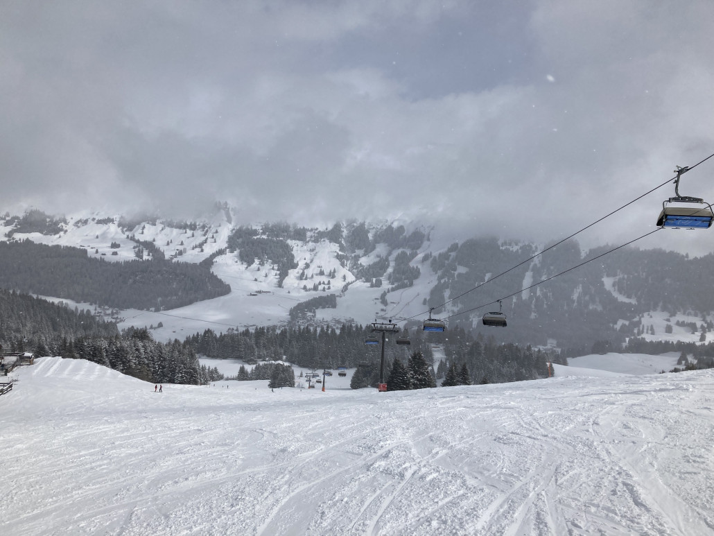 Zwischenzeitlich zeigte sich die Sonne.