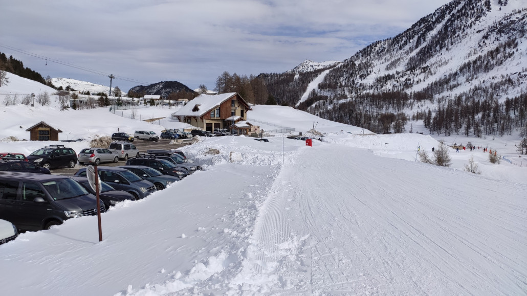Montgenèvre Parkplatz