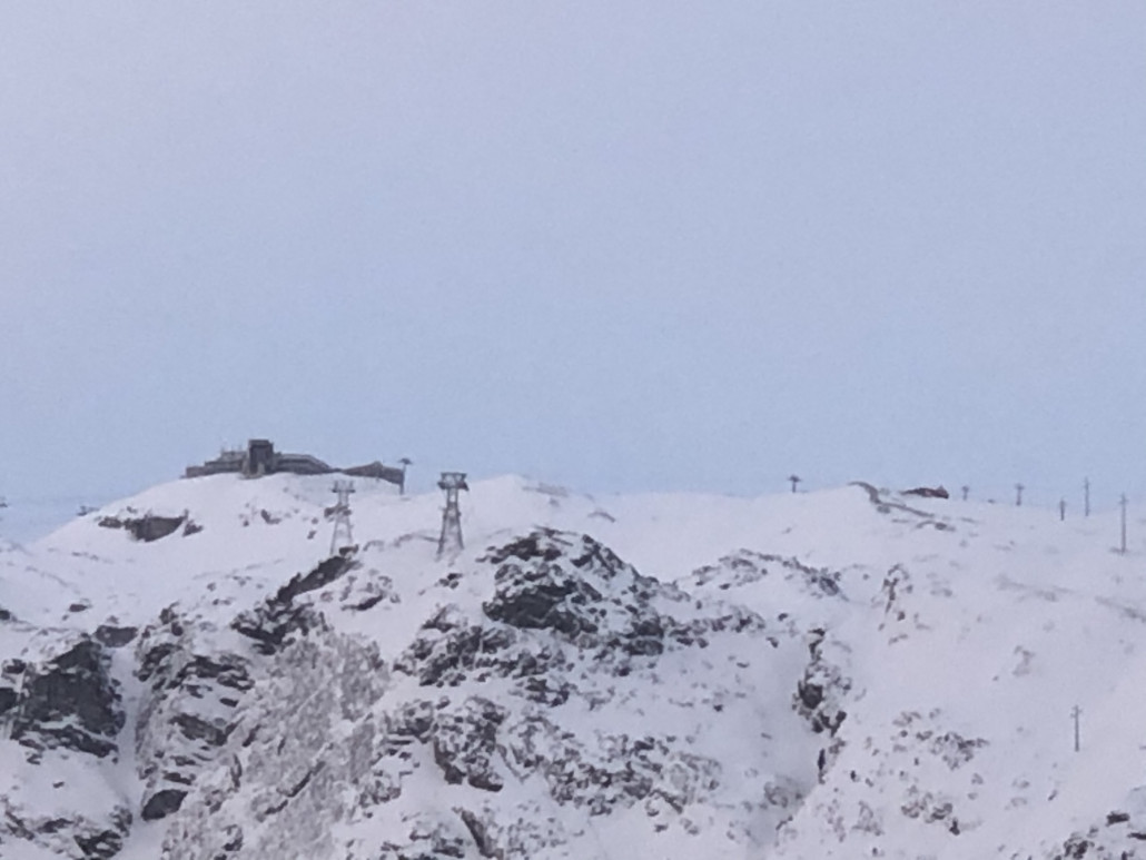 Der Blick heute Morgen aus dem Hotelzimmer war vielversprechend!