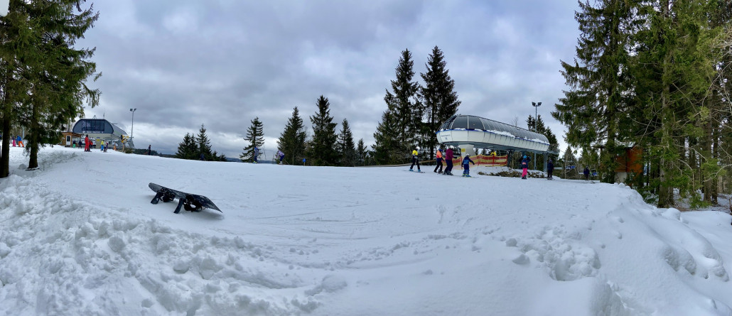 Herrloh Gipfelbereich, von dort gab es verschiedene unterhaltsame Möglichkeiten