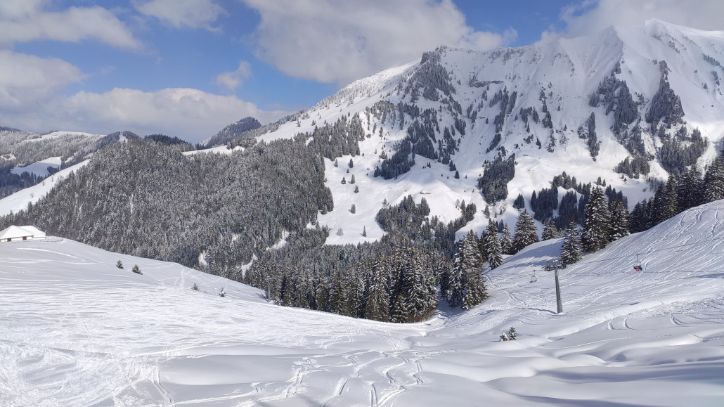 Off-Piste am Sessellift