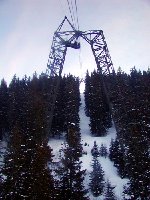 Stütze 1 (während der Talfahrt)