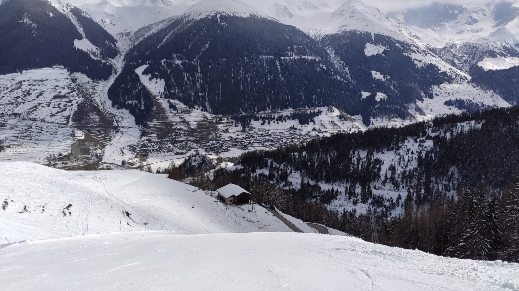 Liddes, Sessellift Talstation