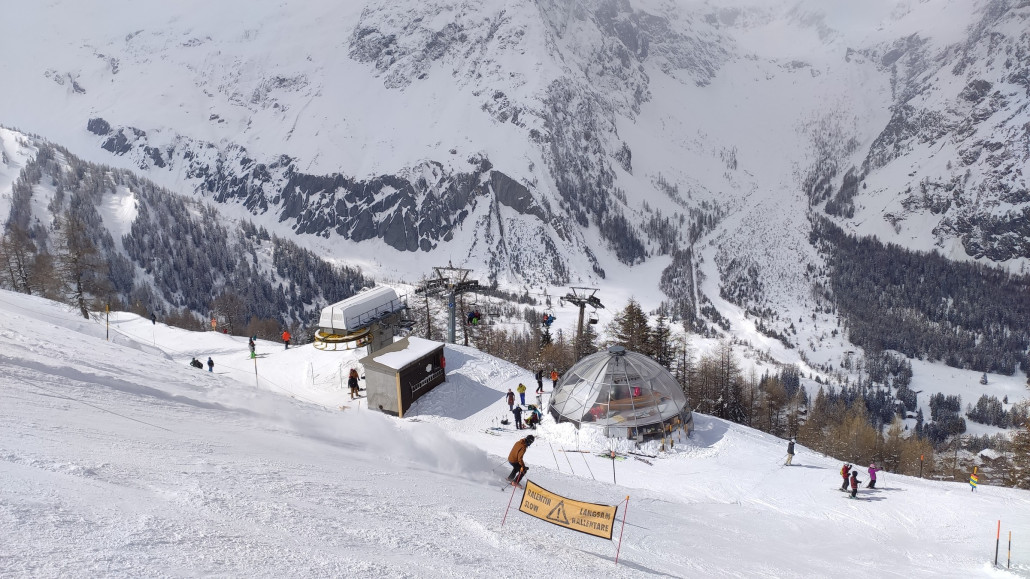 La Fouly, Sessellift Bergstation