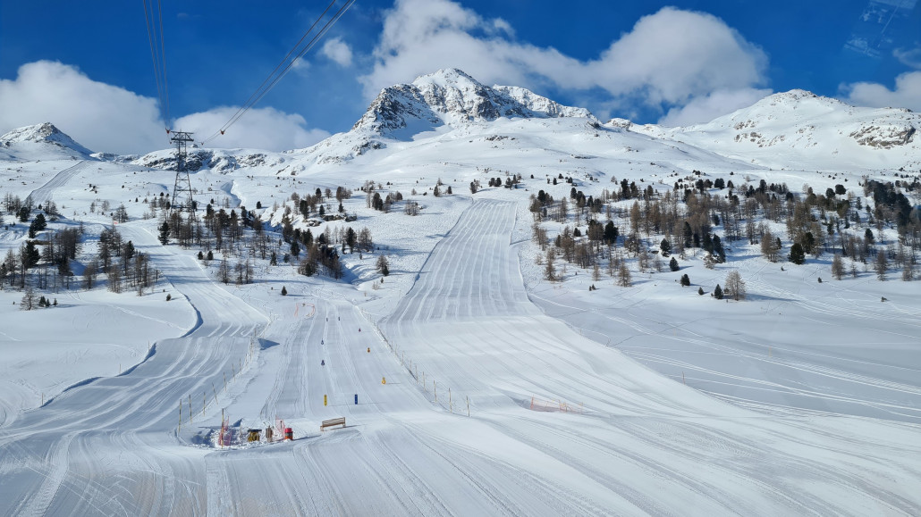 Start bei der Diavollezza 8.20 Uhr