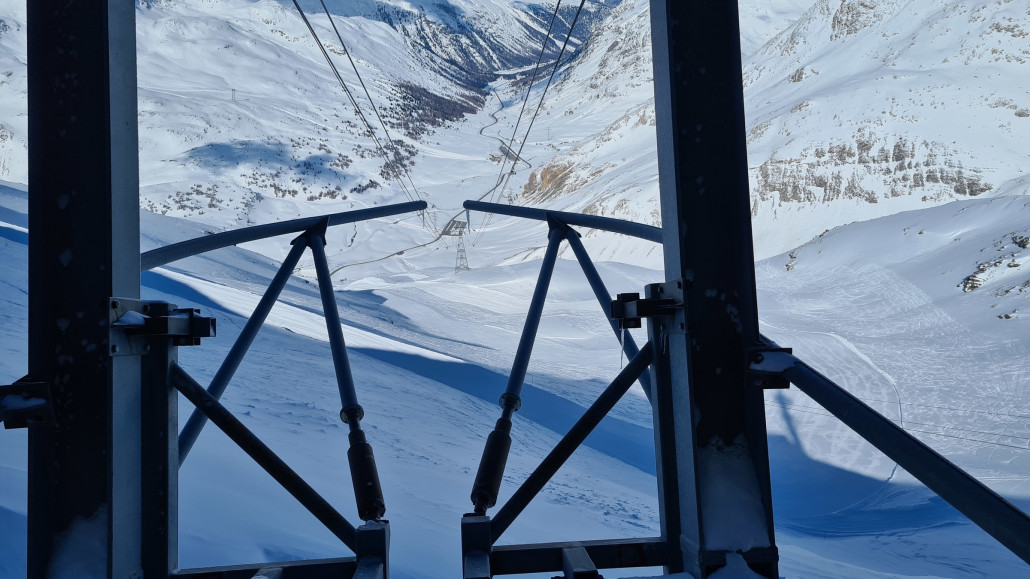 Das Gefälle hier einfach Spitze