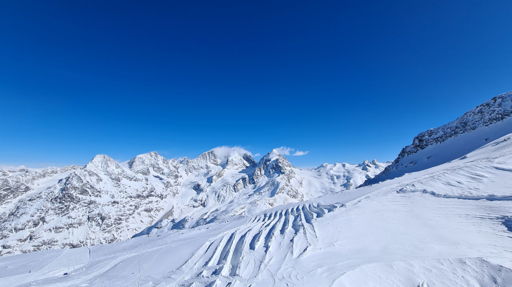 Auch auf dem Gipfel war die Sicht Grandios