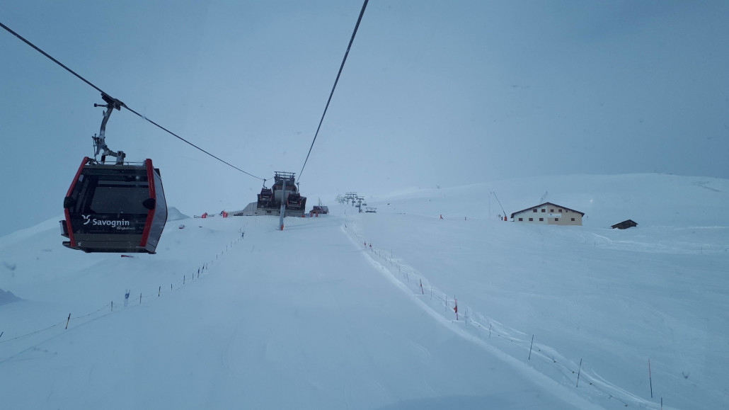 Mehr sonnig muss es eigentlich gar nicht mehr sein, die Bodensicht ist schon perfekt!