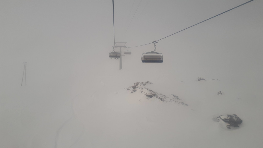 Und dann geht es ganz schnell, 10 min später sieht es so aus