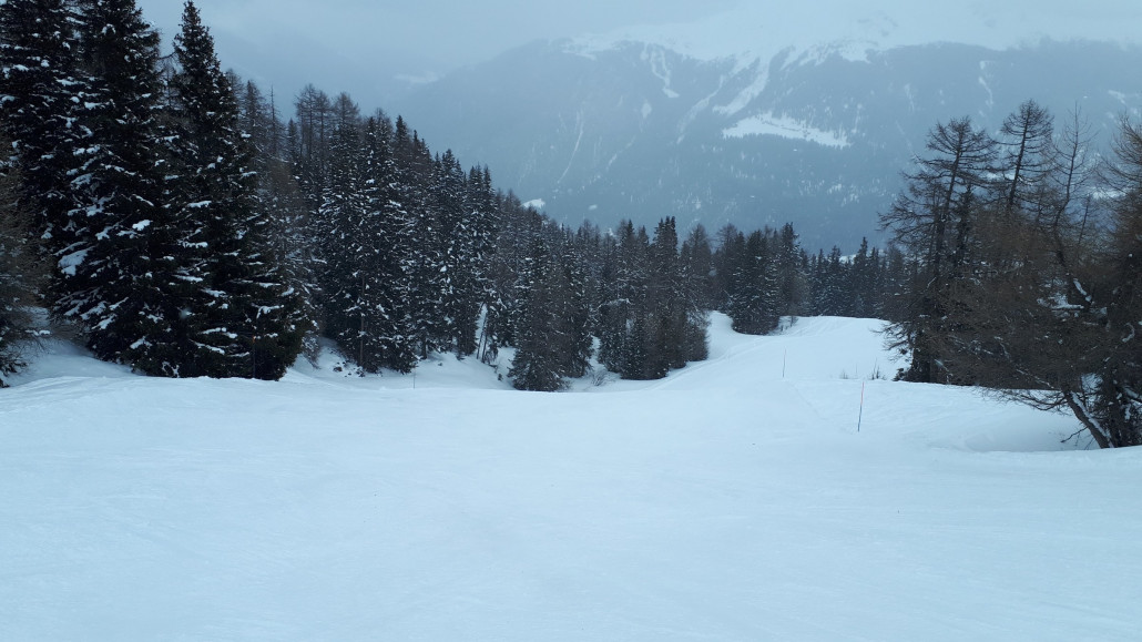 Die blaue 10b hat mir dafür aber sehr gut gefallen, da sehr schön durch den Wald trassiert!