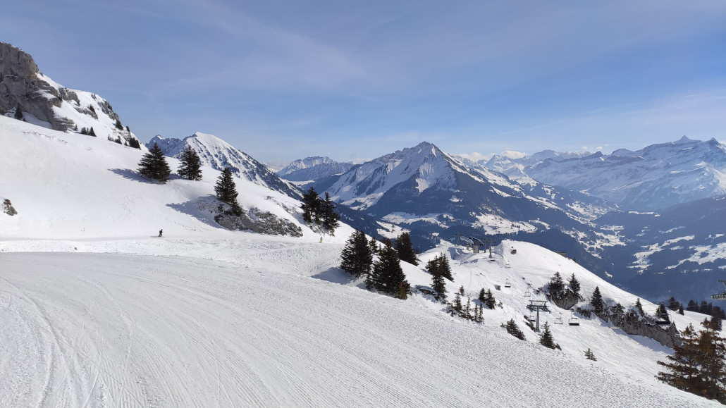 Blaue Piste nach Mayen